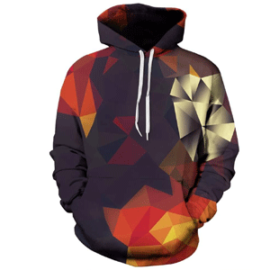 Creative Pattern 3D Painted Hoodie