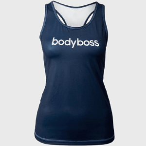 Comfortable Bodyboss Logo Printed Sport Top